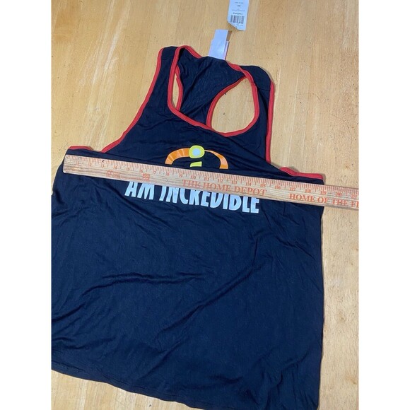 NEW Disney Pixar The Incredibles I Am Incredible Tank Top Womens M 19pit2pit - Picture 5 of 6